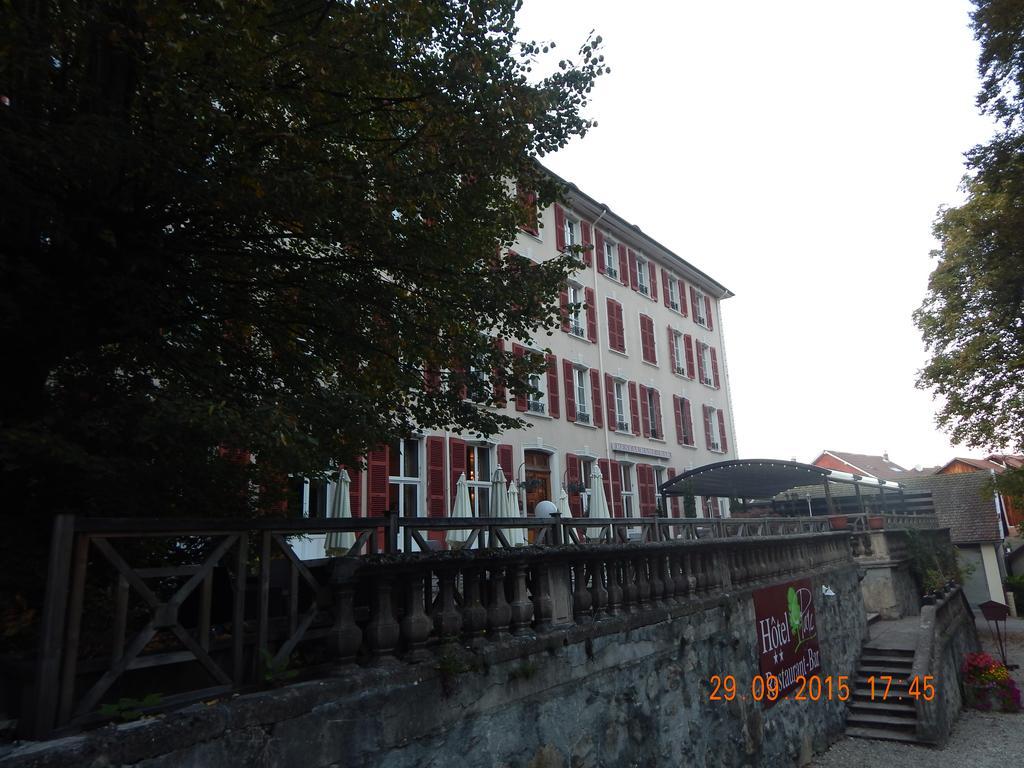 Homtel Le Parc Hotel Allevard Exterior foto