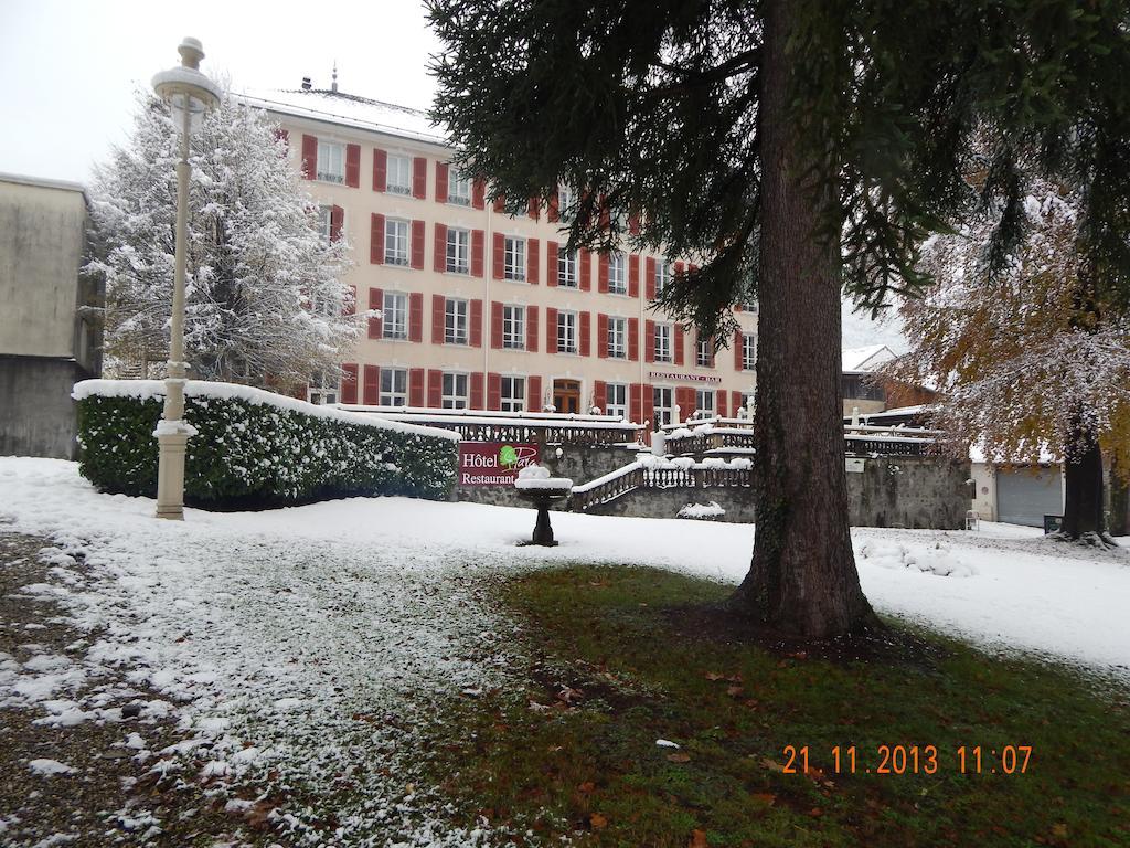 Homtel Le Parc Hotel Allevard Exterior foto