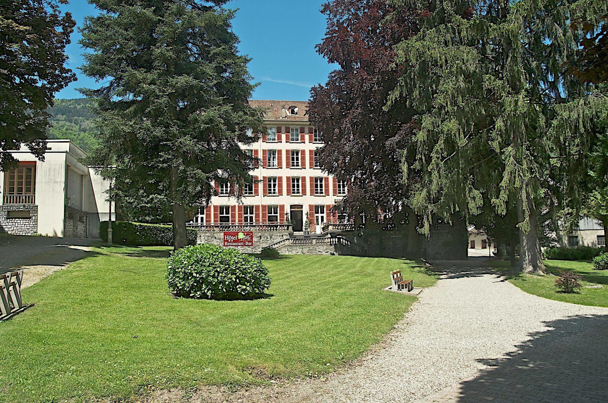 Homtel Le Parc Hotel Allevard Exterior foto